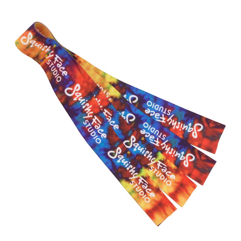 Squishy Face Studio Lure for Flirt Pole V2, Rainbow Tie Dye (V2LU-R)